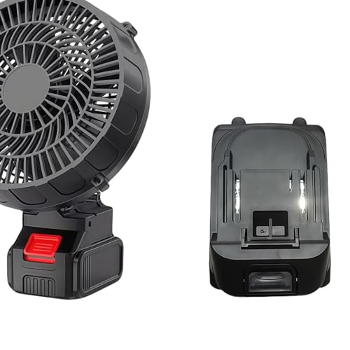 Ventilador portátil de batería recargable para interiores y exteriores 8