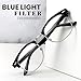 Anti Blue Light Glasses Men, Mens Blue Light Glasses With UV400 Protection, Fake Glasses For Computer Eye Strain