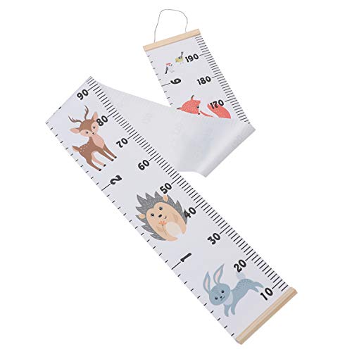 JOINPAYA 1 Pc Regla Para Medir La Altura De Los Chica Póster Anuncio Decoración Calcomanías Chicos Puerta Tabla De Crecimiento De Los En La Pared Ligero Auto Bambú