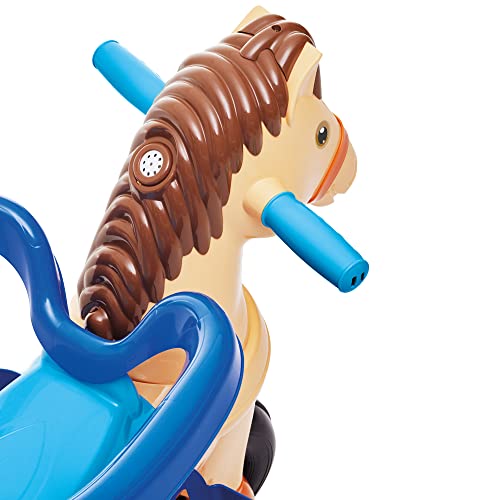 Calesita Veiculo Para Bebe Potó 2 Em 1 Azul