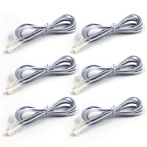 VST 6.56ft Flexible Extendable Cables with JST Connector Male and Female for VST 12V Puck Lights, Led Strip Light, Driver