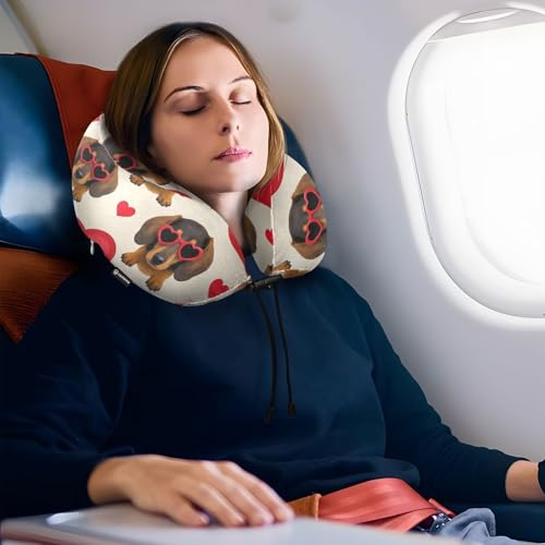 Almohada espuma viscoelástica 27x24 cm para viaje miniatura 6