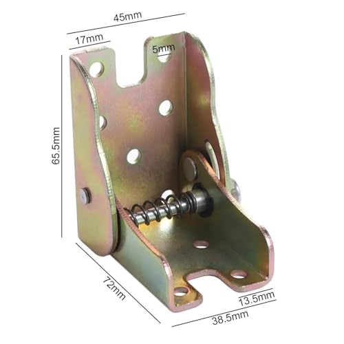 Support de pied de table pliable charnières connecteur 90 degrés - 3