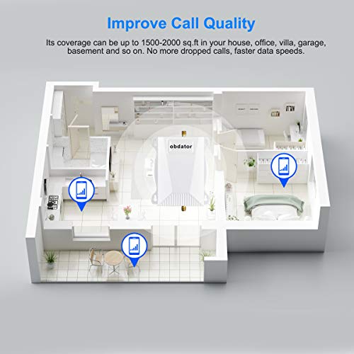 Verizon Cell Phone Signal Booster Home 4G LTE Signal Booster Repeater obdator FDD Band 13 High Gain Mobile Phone Signal Booster Amplifier
