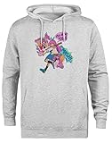 Kwantees Aubrey Omori Chaqueta con Capucha Ecológica Unisex Gris