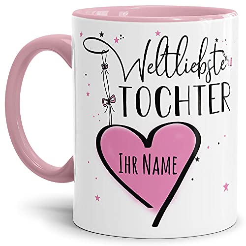 Samunshi® Hühner-Spruch Tasse – Keramik, 300 Ml, Neon Pink, Mit Witzigem Design, Spülmaschinen- & Mikrowellenfest