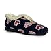 Price comparison product image Lotus Womens Bernie Slippers ULH065 6 UK Navy