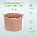 VIVOSUN 5-Pack 10 Gallons Grow Bags Heavy Duty Thickened Nonwoven Fabric Pots with Strap Handles Tan
