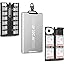 JJC 12 Slot Custodia per Schede di Memoria Slim Box per 4 SD SDXC SDHC