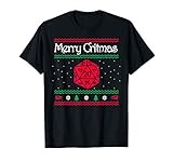 Merry Critmas Christmas T-Shirt D20 RPG Board Game Role Play