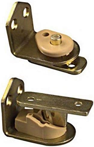 National Hardware DPV130 Swing N Stay Cafe Door Hinge in Brass