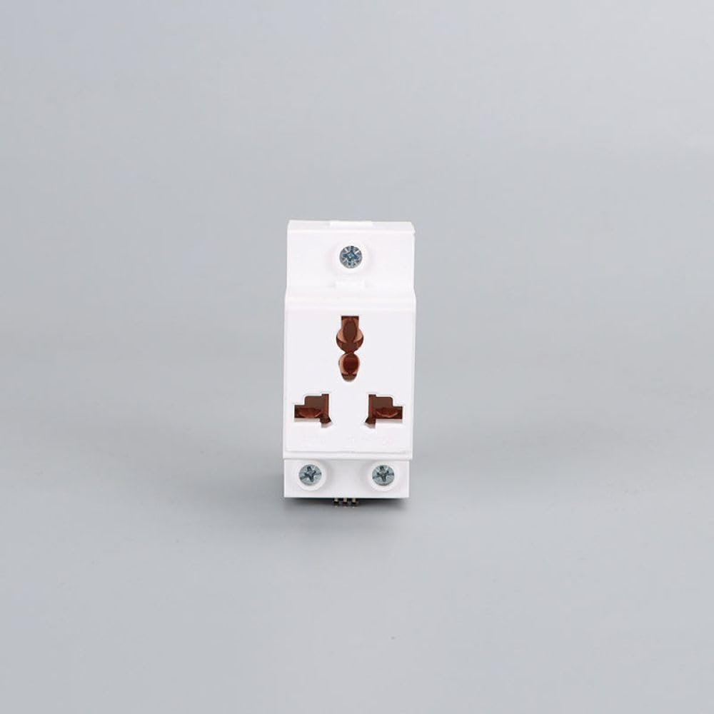 DIN Rail Power Socket - 10A 250V AC -3 DIN Rail Power Socket - 10A 250V AC -3