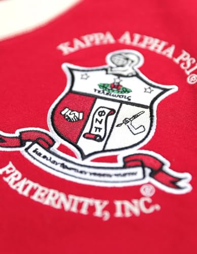 Big Boy Kappa Alpha/Α Psi Divine 9 S5 Light Weight Mens Cardigan [Crimson Red] - ID#40084-54-257-0-03