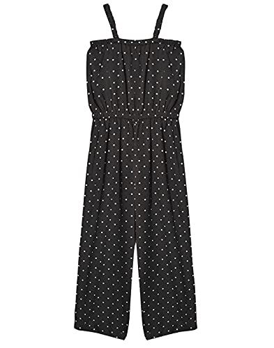 A.T.U.N. (ALL THINGS UBER NICE) Combinaison Lizzie pour fille, noir/blanc, 10-11 ans