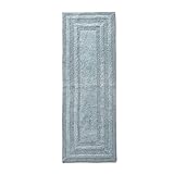 Eddie Bauer - Bathroom Rug Runner, Soft Tufted Cotton Bathroom Decor, Super Absorbent & Quick Dry (Logan Green, 60' x 22')