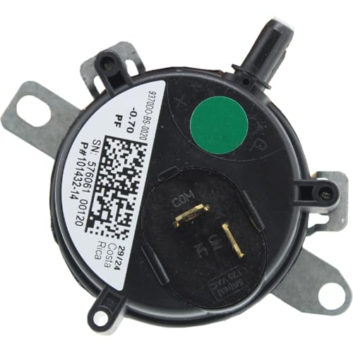 57W79 - Lennox OEM Furnace Draft Air Pressue Switch 1 Single Stage .70"
