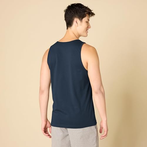 Image of Amazon Essentials Men's Regular-Fit Sleeveless Tank Tops