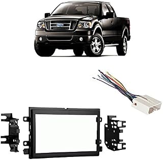 Compatible with Ford F 150 2004 2005 2006 Double DIN Stereo Harness Radio