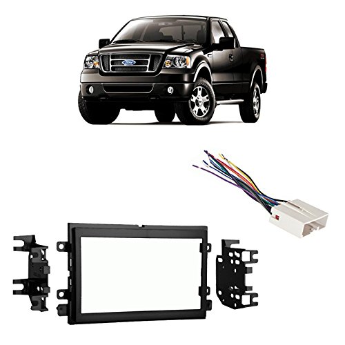Compatible with Ford F 150 2004 2005 2006 Double DIN Stereo Harness Radio