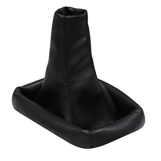 Aerzetix - Funda Palanca de Cambio Piel Sintetica Negro Para Seat Ibiza 3 2002-2008