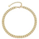 Über den Karabinerverschluss mit Verlängerungskettchen lässt sich die kurze Kette in ihrer Länge variieren - ideal in Kombination mit dem passenden Ring und Ohrsteckern