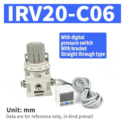 Régulateur IRV10-C06 pour stabiliser la pression et éviter les surcharges - 3