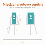 Ibergrif M102-100, 2 × Uszczelka do Kabiny Prysznicowej 100 cm, Pasuje do Drzwi o Grubości 5–8 mm