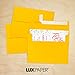 A7 Invitation Envelopes w/Peel & Press (5 1/4 x 7 1/4) - Sunflower Yellow (50 Qty) | Perfect for Invitations, Announcements, Sending Cards, 5x7 Photos | Printable | 80lb Paper | EX4880-12-50