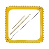 Les 18 broches garantissent un tissage uniforme et fluide, fixant les motifs inégaux des anciens équipements et excellent pour les projets délicats faits à la main