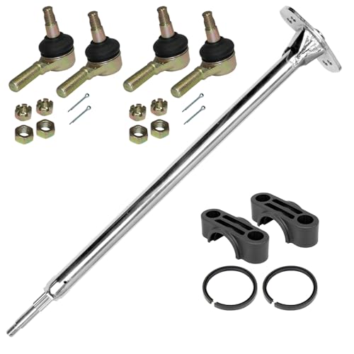 Replacement For 2010-2011 Yamaha YFZ450X YFZ450 ATV Steering Stem Shaft W/Tie Rod End Kit Mod-C26C-43565