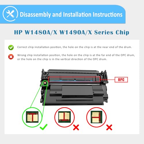 Toner 148A W1480A compatible pour relancer vos impressions LaserJet Pro 4001dn sans bloquer
