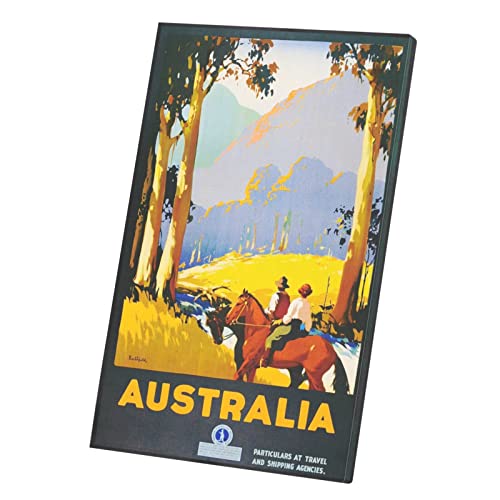 Tableau décoratif toile imprimée Australia en haute définition style affiche art déco chic