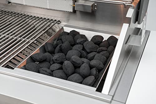 Mont Alpi Mact Stainless Steel Lightweight Charcoal Tray Basket Holder Pan - Fits All Built-In And Island Outdoor Kitchen Gas Barbecue Grills #TOP4