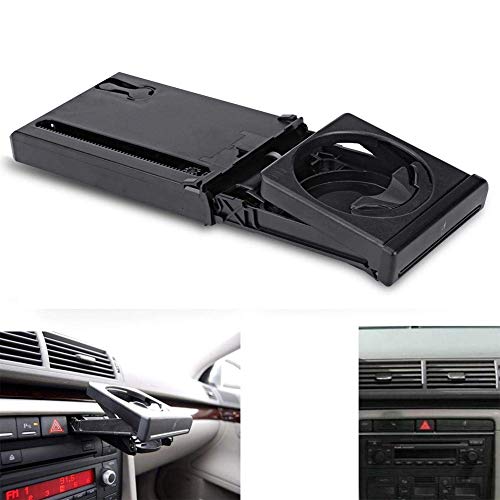 Portavasos para carro B6 B7 2002-2006 plástico negro miniatura 6