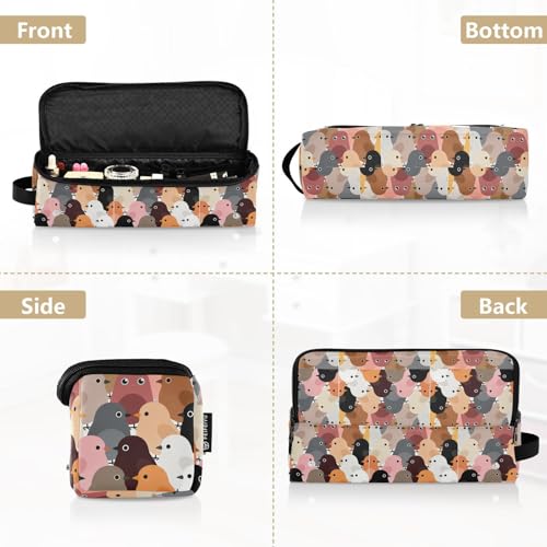 Estuche de viaje 2 en 1 para plancha y rizador con tapete resistente al calor, organizador grande para planchas, rizadores y secadores de cabello miniatura 5