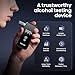 Breathalyzers, Professional-Grade Portable Breathalyzers for Alcohol High-Accuracy Alcohol Breathalyzer Tester for Personal and Home Party Use with 8 Reusable Mouthpieces