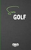  Score golf: quaderno per gli appassionati di golf