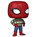 Funko POP! Marvel: Holiday - Spider-Man - (SWTR) - Marvel Comics - Collectable Vinyl Figure - Gift Idea - Official Merchandise - for Kids & Adults - Movies Fans - Model Figure for Collectors
