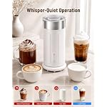 Mirdred Waterproof Milk Frother,Waterproof & Fully Dishwasher Safe,Snow - Image 6