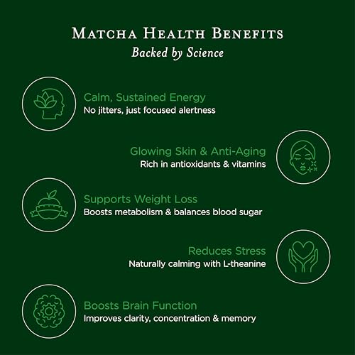 Set mini shaker Matcha japonés ceremonial 20g miniatura 7