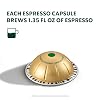 Starbucks by Nespresso Vertuo, Blonde Roast Espresso, 50-count Espresso Pods, Brews, 1.35 oz.