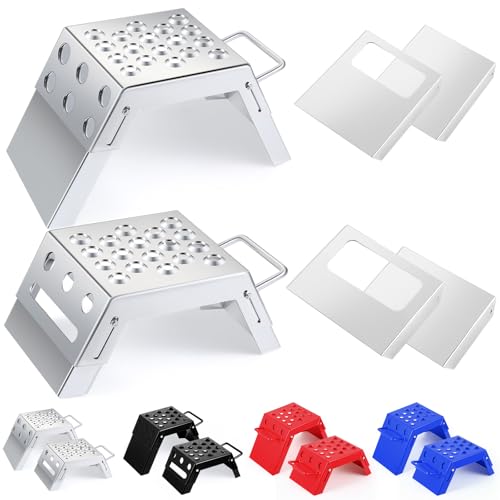 DaisyInner 2 Pcs Moto Starting Block Aid Adjustable 3-9" Starting
