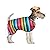 Dog Sombrero Hat Pet Serape Poncho Costume Funny Dog Costume Multicolor Adjustable Sombrero Costume Mexican Dog Poncho Straw Hat Chihuahua Clothes for Mexican Party Decorations (M)