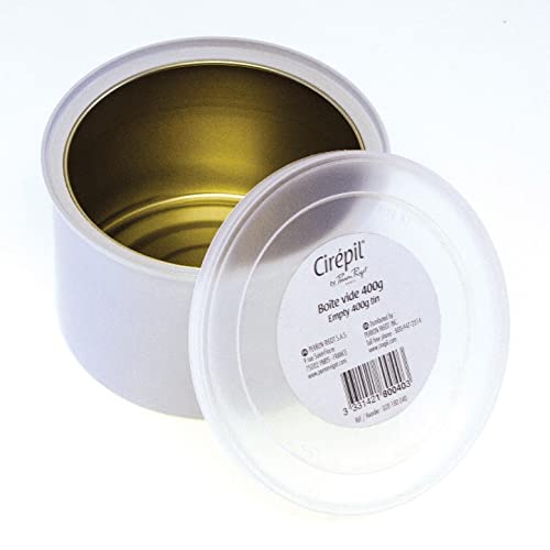 Cirepil Boîte métallique 400 g pour chauffe-cire 100 g