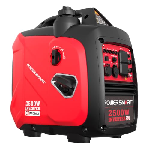 PowerSmart 2500 Watt Portable Inverter Generator for Camping