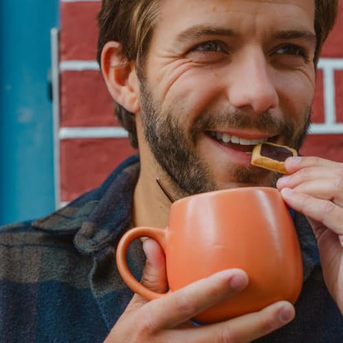 Michel et Augustin Cookies, Individually Wrapped Snacks, Changemaker Gift Box, Milk Chocolate & Caramel Shortbread, Bulk Snacks, 40 French Butter Cookies per Box