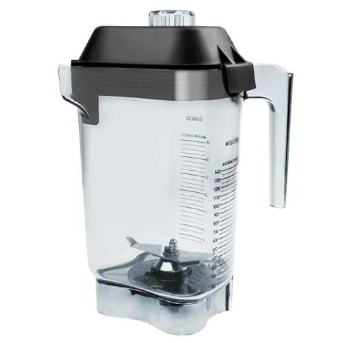 Recipiente para licuadora compatible Vit 48oz blanco miniatura 1