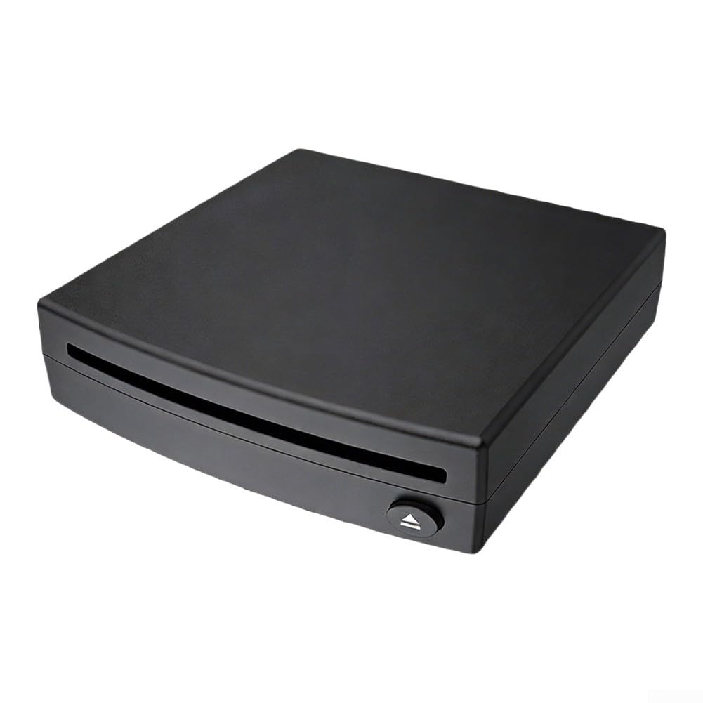Lettore CD esterno per auto con ingresso AUX USB per musica senza perdita di dati, disco compatto in ABS per sistemi audio auto, 14,8 cm