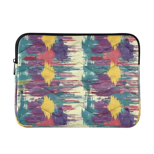 Funda para Laptop 13-14 Pulgadas con Patrón Ikat