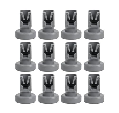 Kits De Ruedas Superiores De Cesta Superior For Lavavajillas, Compatibles Con Electrolux, Piezas De Repuesto(12pcs)